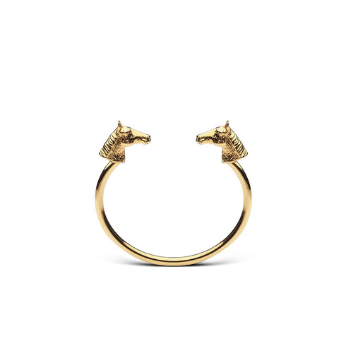 Skultuna & GtG Horse Cuff Bracelet Gold